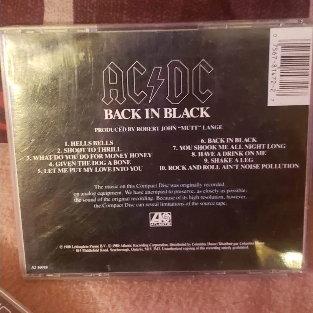 AC/DC CD - Picture 2 of 2